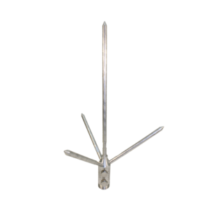 Para-Raios Franklin de Alumínio - 2 Descidas - Paratec