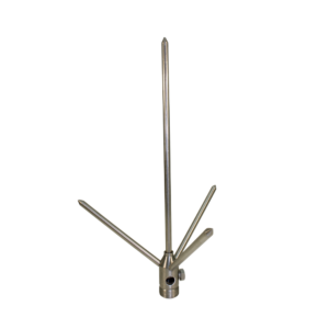 Para-Raios Franklin de Alumínio - 1 Descida - Paratec