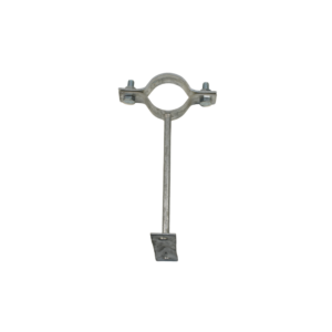 Abraçadeira para Mastro com Chapa de Encosto 1.1/2" - Paratec