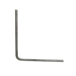 Curva de Rebar Galvanizado  20cm x 20cm 3/8" - Padilha